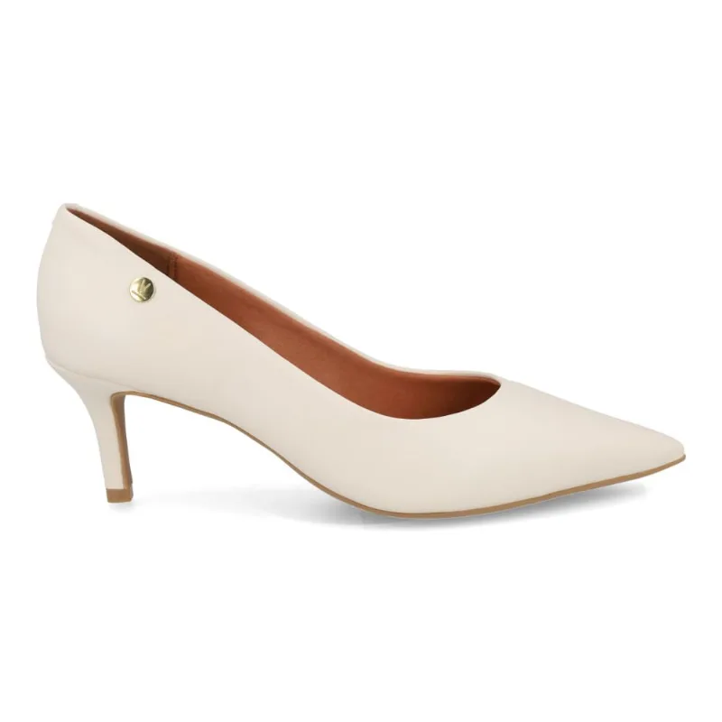 Scarpin Vizzano Casual Off White Feminino 39