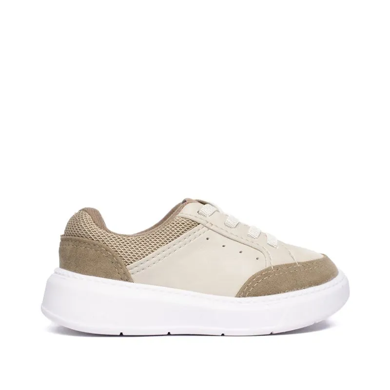 Tênis Infantil Molekinho Baby Casual Bege Claro/Bege Escuro - 23