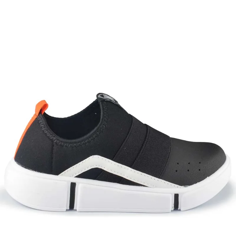 Tênis Infantil Molekinho Masculino Calce Fácil 2838.206 20978 LYCRA PRETO 27