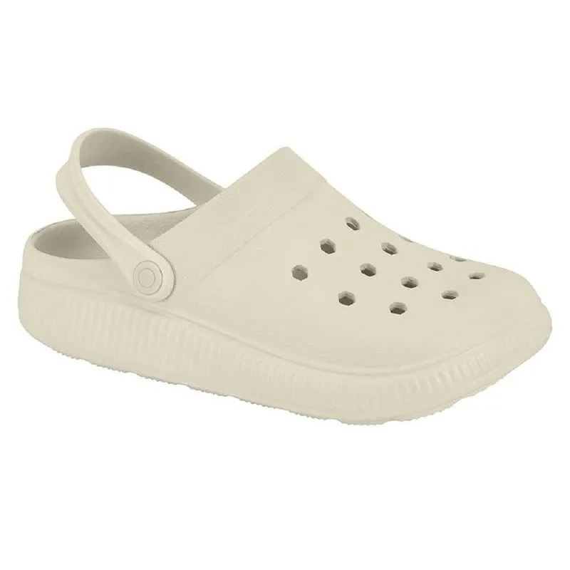Sandalia Babuche Moleca Branco Off 037