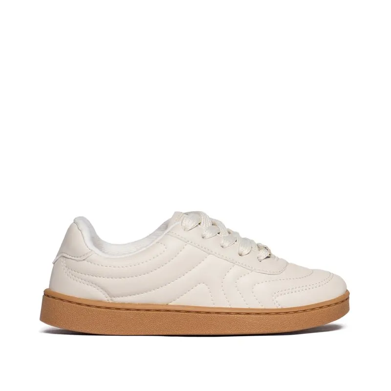 Tênis Infantil Molekinha Matelassê Off White - 31
