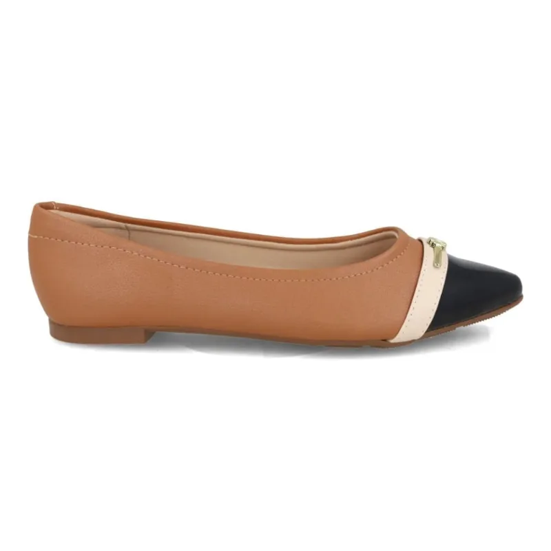 Sapatilha Modare Ultraconforto Feminina Camel Casual 34