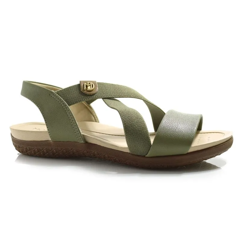 Sandália Flat Feminina Modare Verde 7125.249.26892 36