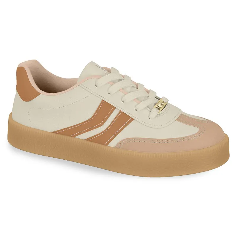 Tênis Casual Vizzano Off White Feminino 33