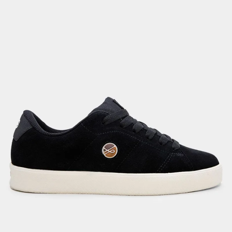 Tênis Couro Öus Dots - Unissex - Preto+Bege