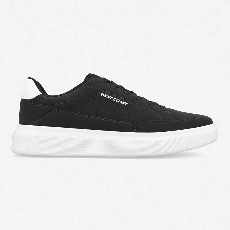 Tênis West Coast Venture Preto e Branco 42