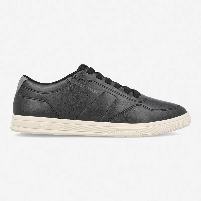 Tênis Casual West Coast Dublin Preto e Creme 43