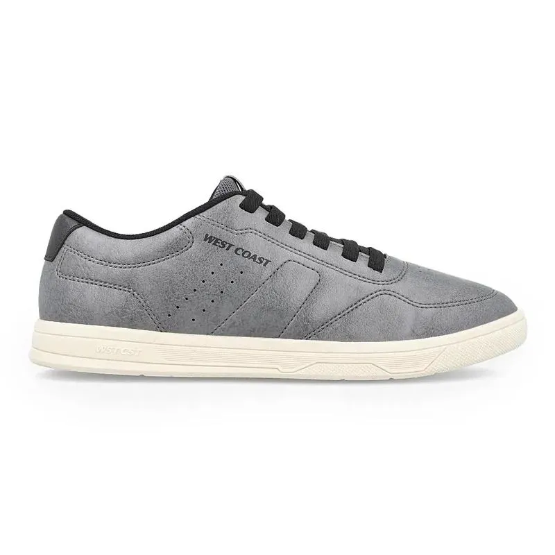 Sapatênis Masculino West Coast Dublin Cinza Casual 38