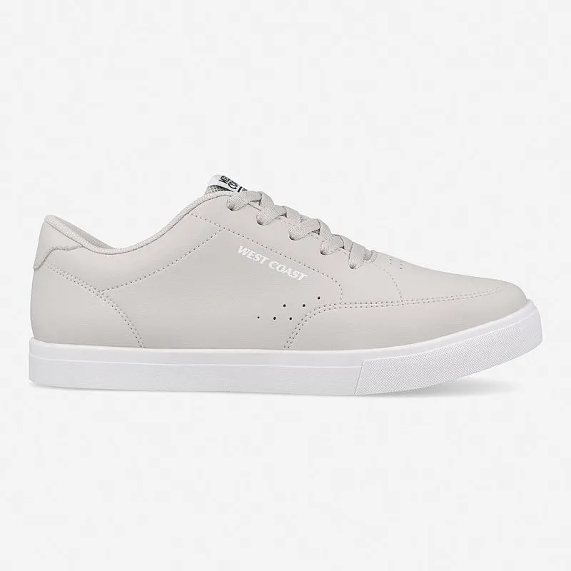 Tênis West Coast New York Cinza Claro e Branco 41