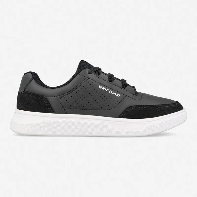 Tênis West Coast Bristol Preto e Branco 43