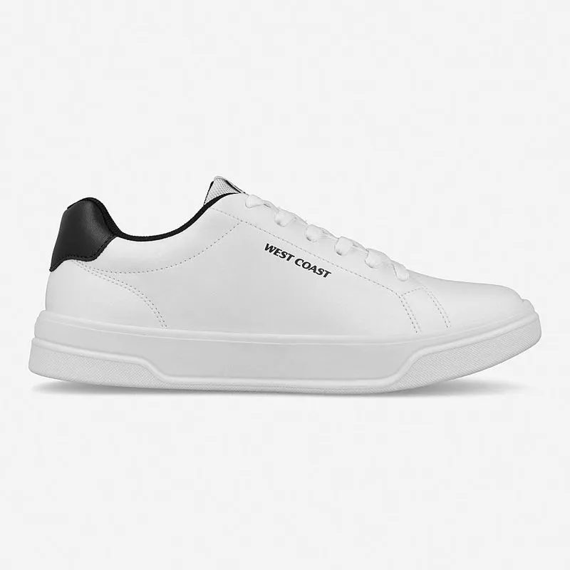 Tênis West Coast Lincoln Branco e Preto 38