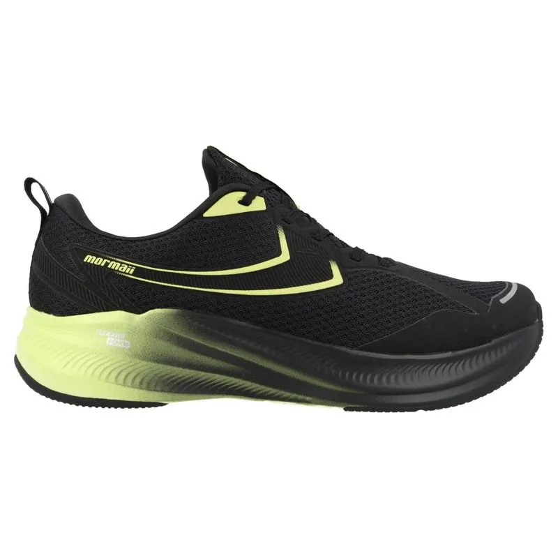 Tênis Mormaii Wave Corrida Caminhada Esportivo 39 / Preto Verde