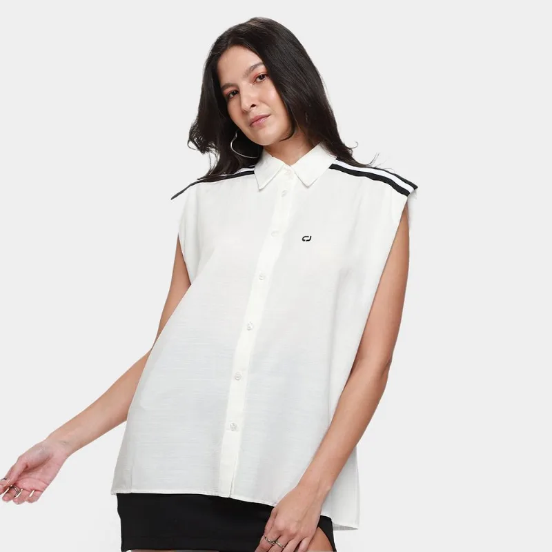 Camisa Polo Colcci Muscle Tee Feminina - Feminino - Off White