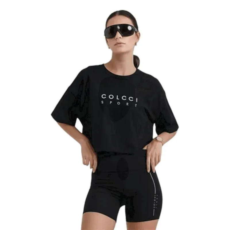 Cropped Colcci Algodão Logo Originals Feminino 345700845 M. / preto