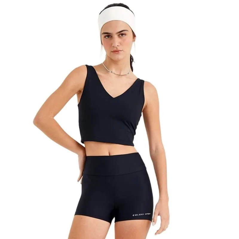 Top Colcci Malha Sport 1 Preto Feminino G / Preto