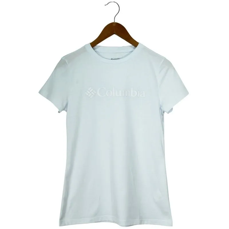 Camiseta Columbia Basic Logo II Branded Shadow Branca Feminina G / Branco