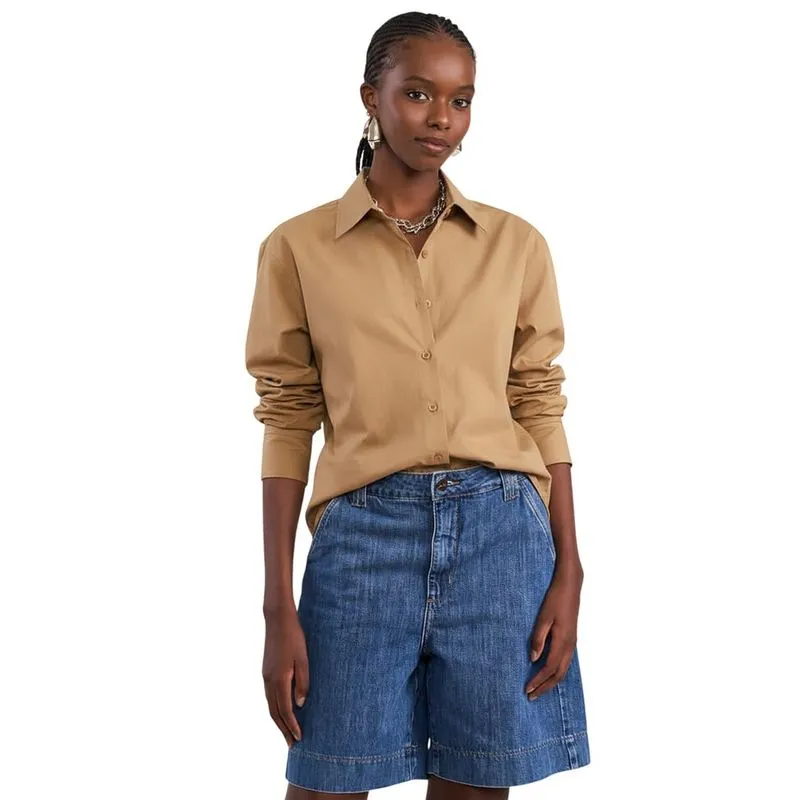 Camisa Colcci Marrom Feminina M / Marrom