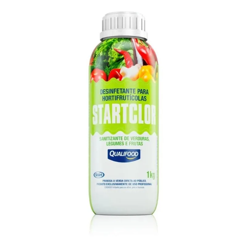 Germicida Para Verduras 1 Kg Em Po Startclor