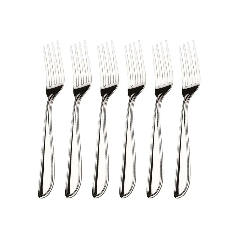 Kit 6 Garfos de Mesa Hercules Monterrey Aço Inox 1340-002