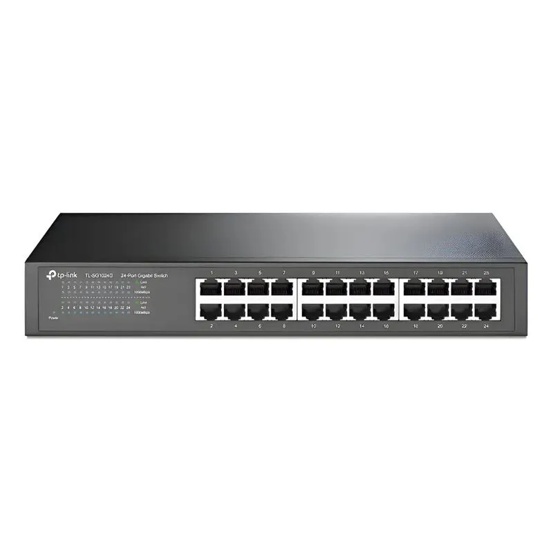 Switch 24 Portas Gigabit 10/100/1000 Mbps Tp-link Tl-sg1024d