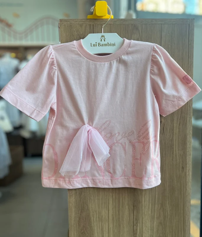 BLUSA MANGA CURTA COLLEGE CHASE MENINA ANIMÊ Rosa / 6