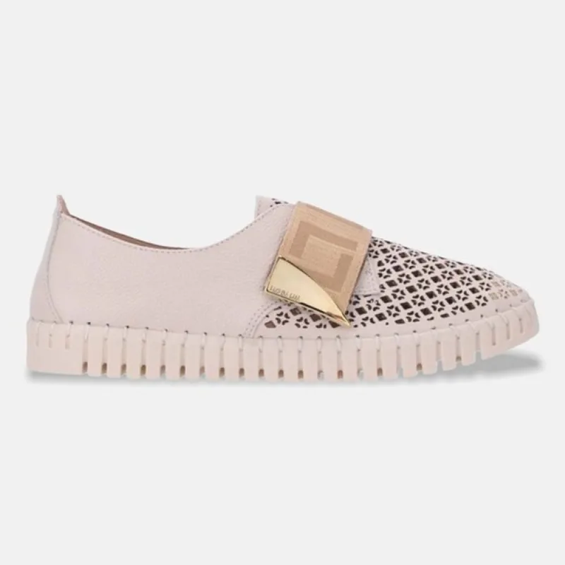 Tênis Luz da Lua New Ridge Faixa Monograma 35 / Off White