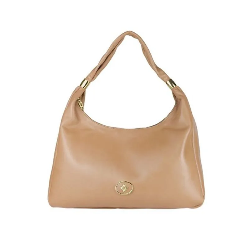 Bolsa Luz da Lua Hobo Extra Grande com Alça Soft 2000695 Único / Caramelo