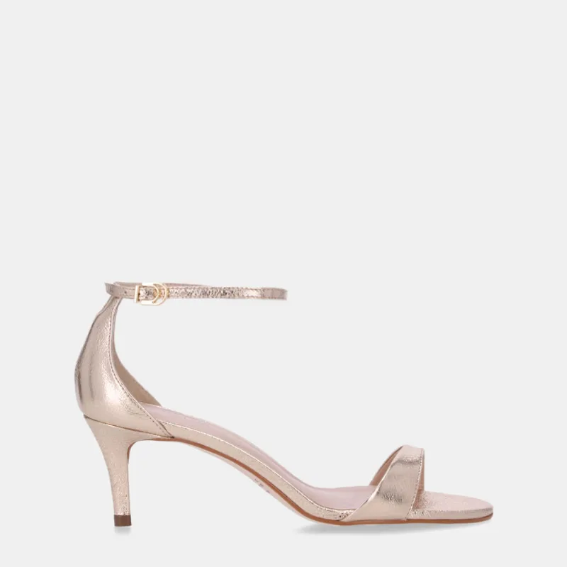 Sandália Salto Vênus Ouro - 80840001 34