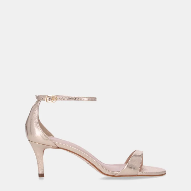 Sandália Salto Vênus Ouro - 80840001 37