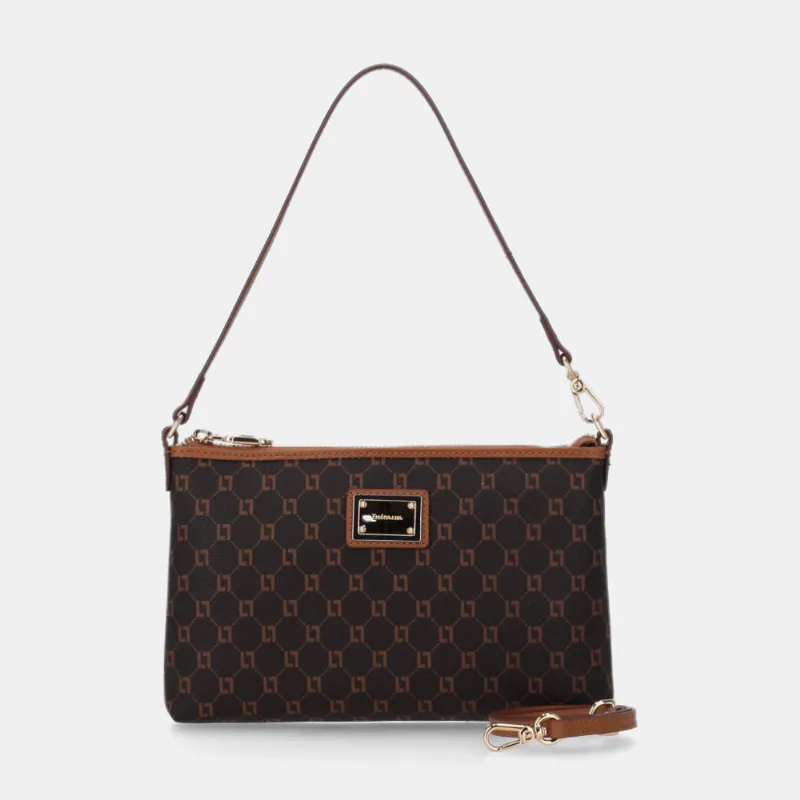 Bolsa Tiracolo Pequena Monograma Ll Mocca - 10001000 UN