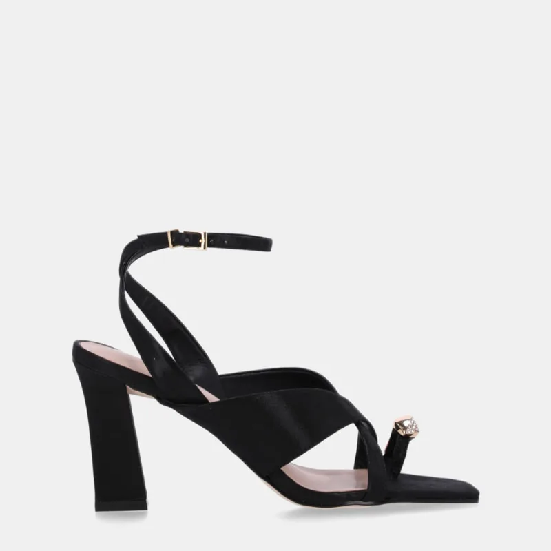 Sandália De Salto Puntini Preto - 80790011 35