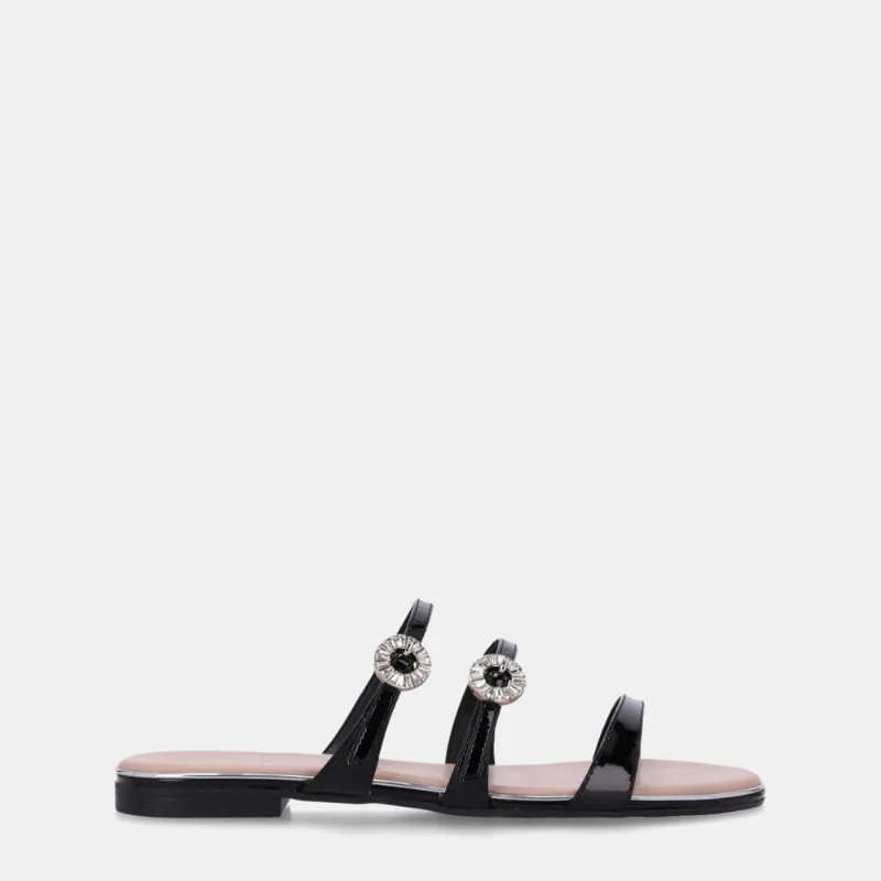 Chinelo Couro Verona Preto - 54870073 36