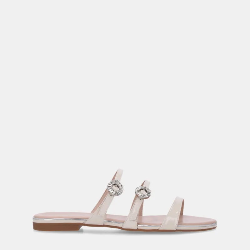 Chinelo Couro Verona Panna - 54870073 35