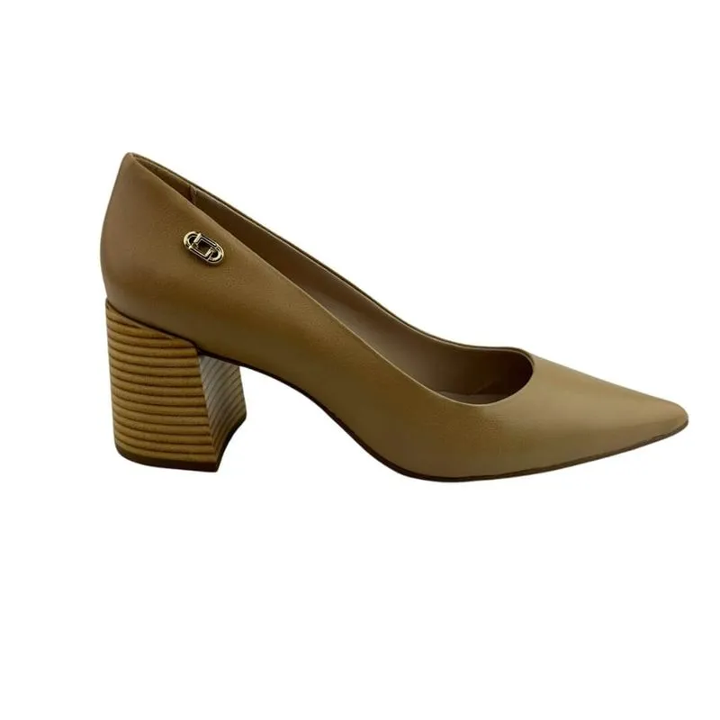 Scarpin Feminino Luz Da Lua 60330023 Atacama Butter 38 / BUTTER