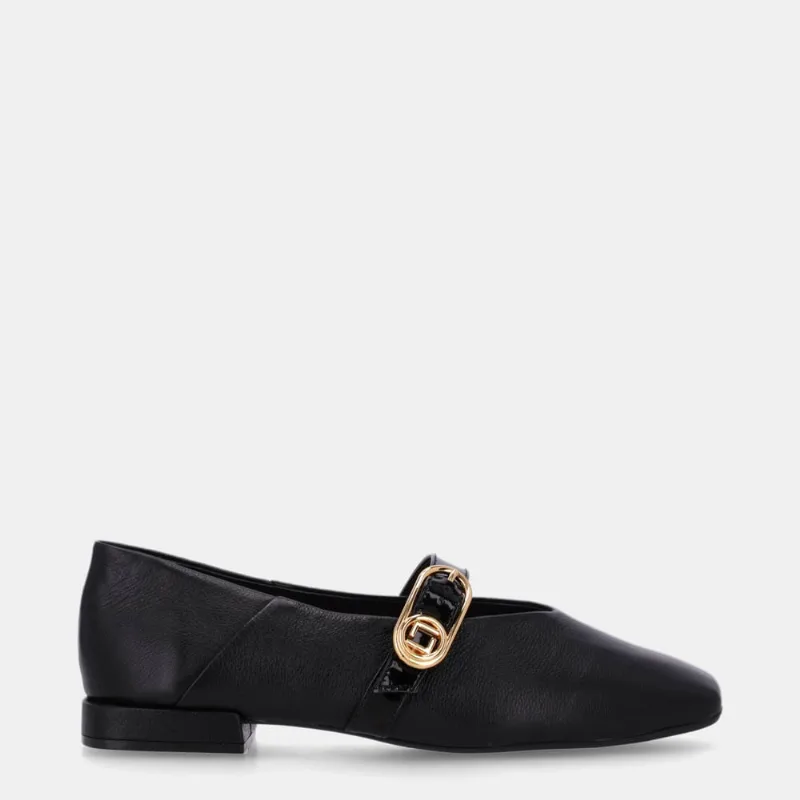 Sapatilha Saara Preto/verona Preto - 60760002 37