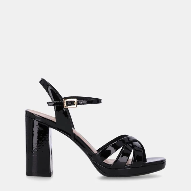 Sandália Salto Verona Preto-56730002 33