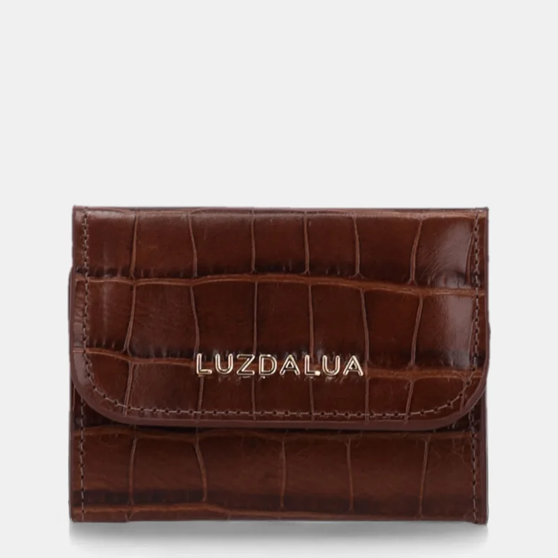 Carteira Croco Trufa - 3001061 UN