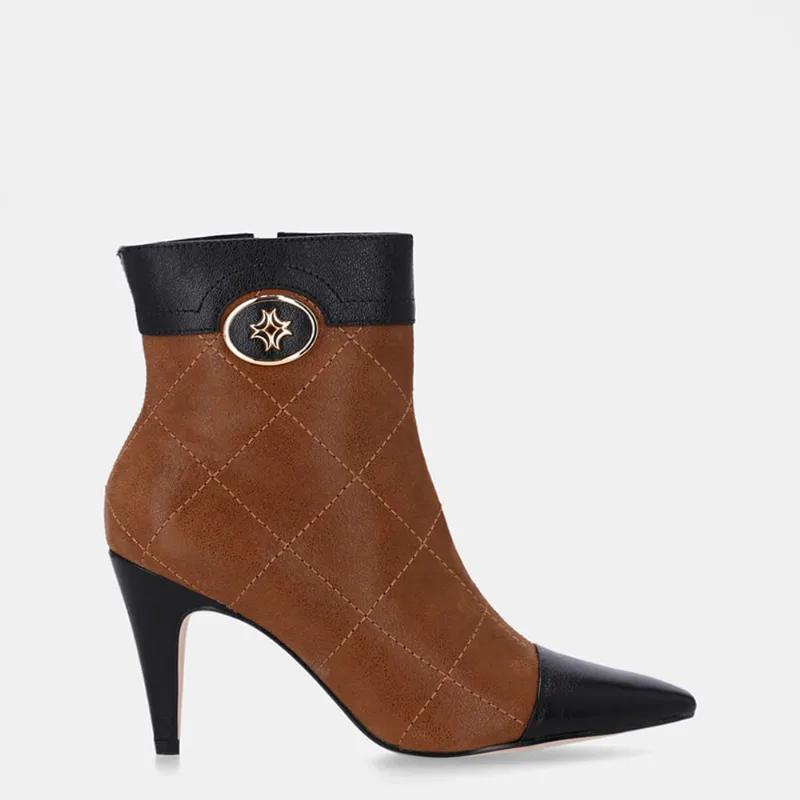 Bota Cano Curto Arenito Canela - 81060004 35