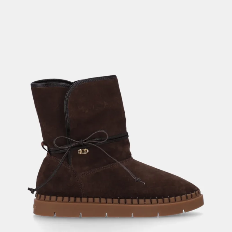 Tênis Boot Camurça Cacau - 60730002 34