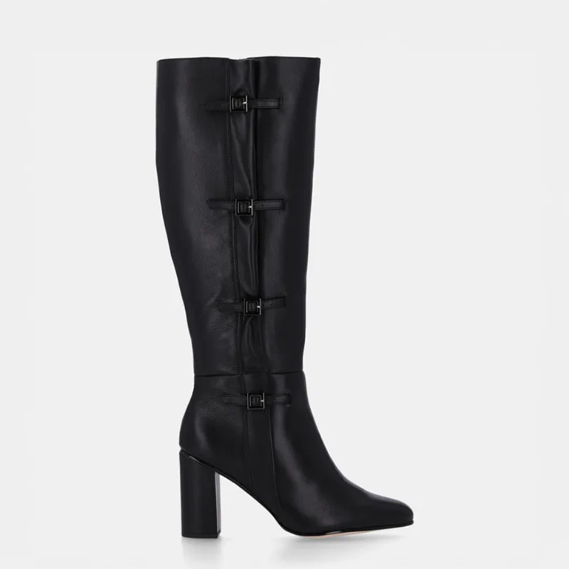 Bota Cano Longo Saara Preto - 56510034 36