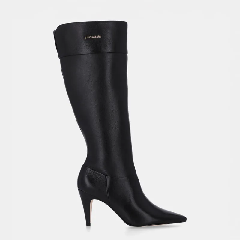 Bota Cano Longo Saara Preto - 81060005 38