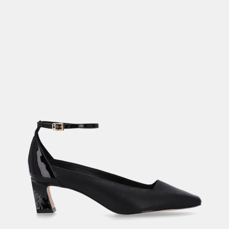 Scarpin Saara Preto E Verona Preto - 81090003 38