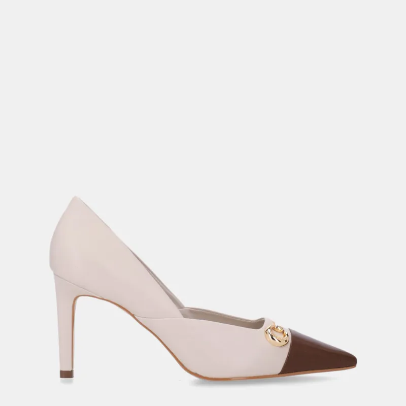 Scarpin Atacama Espresso Com Saara Panna - 80480046 35