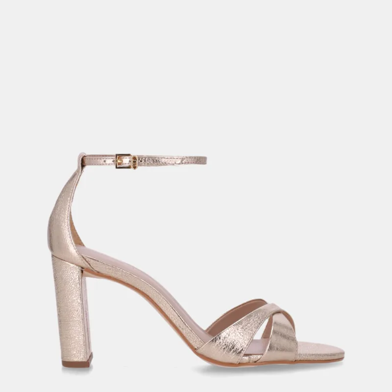 Sandália Salto Vênus Ouro - 80380042 35