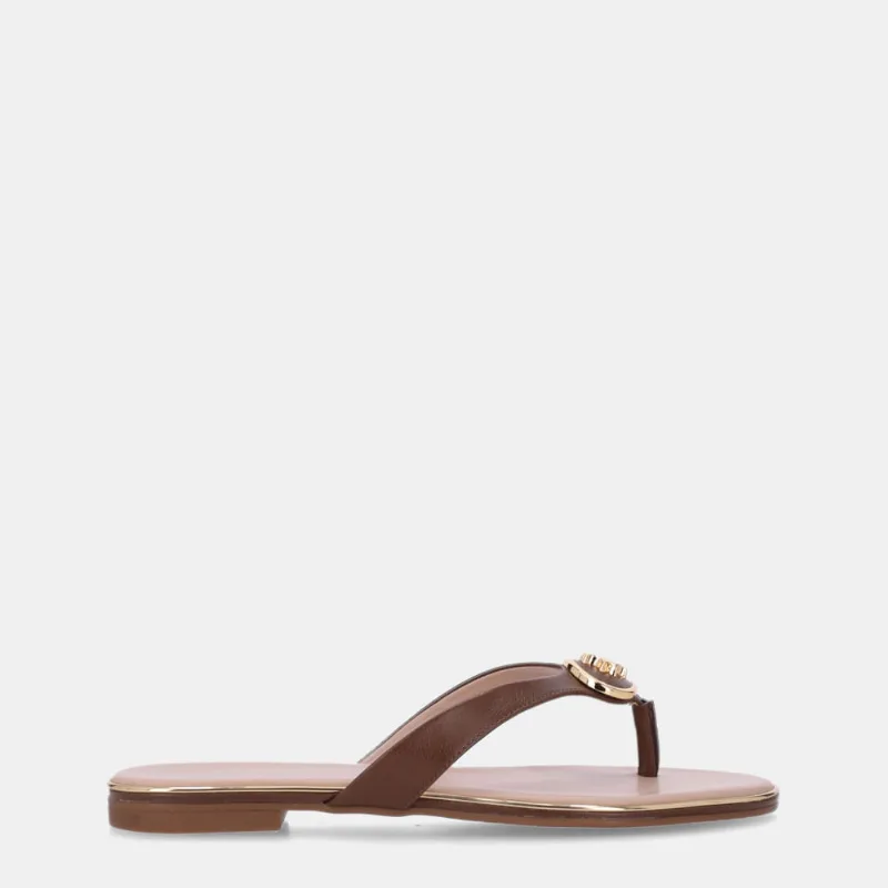Chinelo Couro Atacama Espresso - 54870082 35