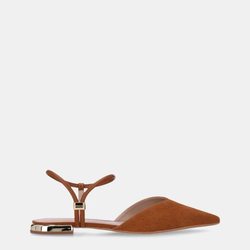Slingback Bison Caramelo Com Atacama Caramelo - 80240044 35
