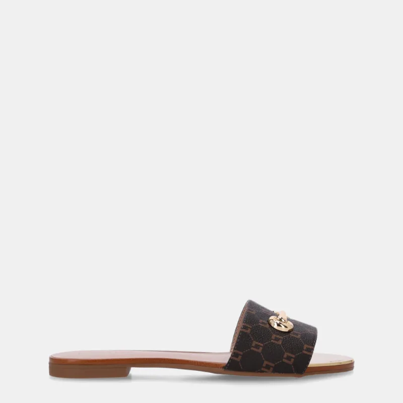 Chinelo Couro Monograma Mocca Com Atacama Carmelo- 53120056 35