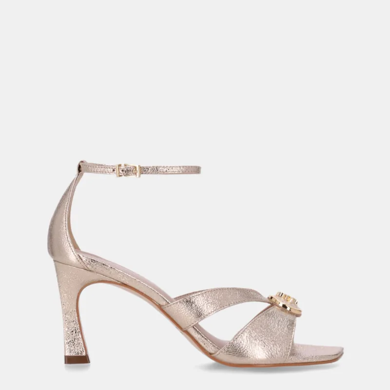 Sandália Salto Vênus Ouro - 80110038 34