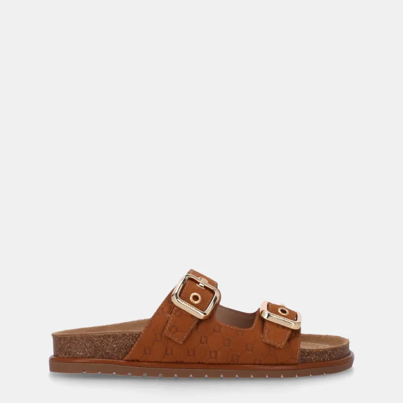 Chinelo Couro Bison Caramelo Com Atacama Caramelo - 80600012 36