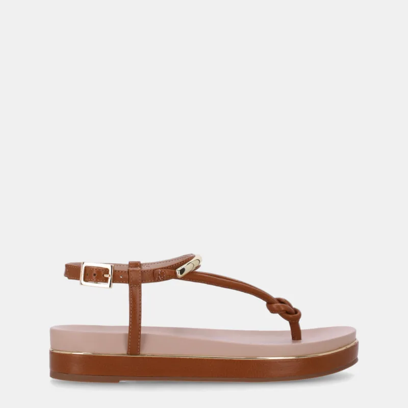 Sandália Flatform Atacama Caramelo - 58890400 36